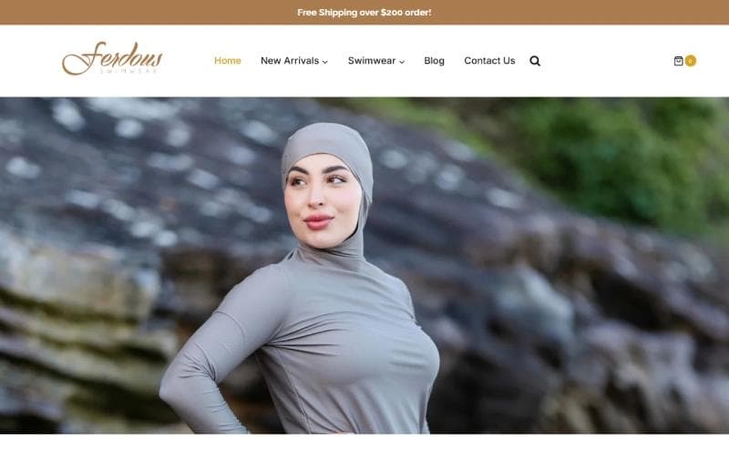 Ferdous swimwear website
