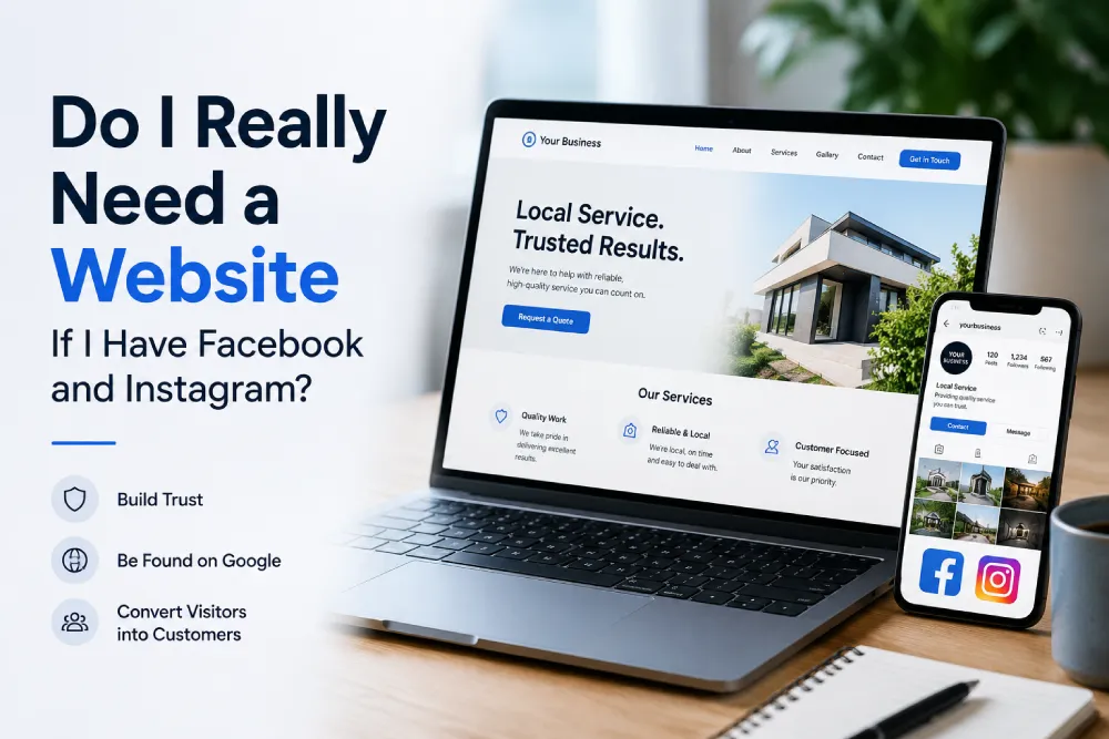 Do I Really Need a Website If I Have Facebook and Instagram?