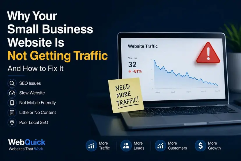 Why Your Small Business Website Is Not Getting Traffic